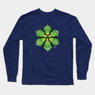 Trichocereus Pachanoi Lined Long Sleeve T-Shirt